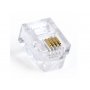 GEMBIRD MP-6P4C/100 RJ11 telefonski konektor plug 6P4C 100kom - slika 1