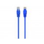 GEMBIRD PP22-2M/B Mrezni kabl FTP Cat5e Patch cord, 2m blue - slika 1