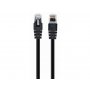 GEMBIRD PP22-2M/BK Mrezni kabl FTP Cat5e Patch cord, 2m black - slika 1