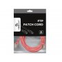 GEMBIRD PP6-3M/RO Mrezni kabl,CAT6 FTP Patch cord 3m pink - slika 1