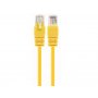 GEMBIRD PP12-5M/Y Mrezni kabl, CAT5e UTP Patch cord 5m yellow - slika 1