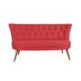 Atelier del Sofa Sofa dvosed Richland Loveseat Tile Red - slika 1