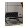 Atelier del Sofa Sofa dvosed Oslo Black - slika 2