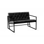 Atelier del Sofa Sofa dvosed Oslo Black - slika 5