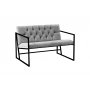 Atelier del Sofa Sofa dvosed Oslo Grey - slika 5