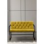 Atelier del Sofa Sofa dvosed Oslo Mustard - slika 1