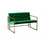 Atelier del Sofa Sofa dvosed Oslo Gold Green - slika 1