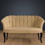 Atelier del Sofa Sofa dvosed Daisy Black Wooden Light Brown - slika 1