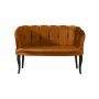 Atelier del Sofa Sofa dvosed Daisy Black Wooden Tile Red - slika 3