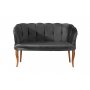 Atelier del Sofa Sofa dvosed Daisy Walnut Wooden Fume - slika 3