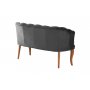Atelier del Sofa Sofa dvosed Daisy Walnut Wooden Fume - slika 4