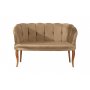 Atelier del Sofa Sofa dvosed Daisy Walnut Wooden Light Brown - slika 3