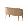 Atelier del Sofa Sofa dvosed Daisy Walnut Wooden Light Brown - slika 4