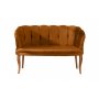 Atelier del Sofa Sofa dvosed Daisy Walnut Wooden Tile Red - slika 3