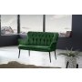 Atelier del Sofa Sofa dvosed Paris Black Metal Khaki - slika 1