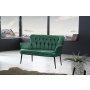 Atelier del Sofa Sofa dvosed Paris Black Metal Sea Green - slika 1