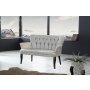 Atelier del Sofa Sofa dvosed Paris Black Wooden Cream - slika 1