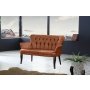 Atelier del Sofa Sofa dvosed Paris Black Wooden Tile Red - slika 1