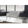 Atelier del Sofa Sofa dvosed Paris Gold Metal Cream - slika 1