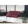 Atelier del Sofa Sofa dvosed Paris Gold Metal Dusty Rose - slika 1
