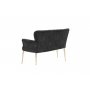 Atelier del Sofa Sofa dvosed Paris Gold Metal Fume - slika 3