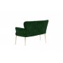 Atelier del Sofa Sofa dvosed Paris Gold Metal Khaki - slika 3