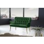 Atelier del Sofa Sofa dvosed Paris Gold Metal Khaki - slika 1