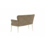 Atelier del Sofa Sofa dvosed Paris Gold Metal Light Brown - slika 3