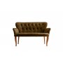 Atelier del Sofa Sofa dvosed Paris Walnut Wooden Brown - slika 2