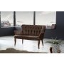 Atelier del Sofa Sofa dvosed Paris Walnut Wooden Brown - slika 1