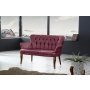 Atelier del Sofa Sofa dvosed Paris Walnut Wooden Dusty Rose - slika 1