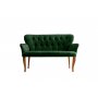 Atelier del Sofa Sofa dvosed Paris Walnut Wooden Khaki - slika 2