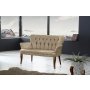 Atelier del Sofa Sofa dvosed Paris Walnut Wooden Light Brown - slika 1