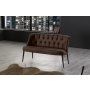 Atelier del Sofa Sofa dvosed Roma Black Metal Brown - slika 1