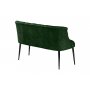 Atelier del Sofa Sofa dvosed Roma Black Metal Khaki - slika 3