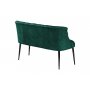 Atelier del Sofa Sofa dvosed Roma Black Metal Sea Green - slika 3