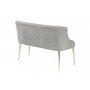 Atelier del Sofa Sofa dvosed Roma Gold Metal Cream - slika 3