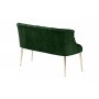 Atelier del Sofa Sofa dvosed Roma Gold Metal Khaki - slika 4
