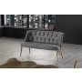 Atelier del Sofa Sofa dvosed Roma Gold Metal Grey - slika 1