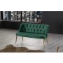 Atelier del Sofa Sofa dvosed Roma Gold Metal Sea Green - slika 1