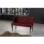 Atelier del Sofa Sofa dvosed Roma Black Wooden Claret Red - slika 1