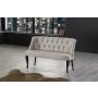 Atelier del Sofa Sofa dvosed Roma Black Wooden Cream - slika 1
