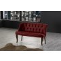 Atelier del Sofa Sofa dvosed Roma Walnut Wooden Claret Red - slika 1