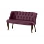Atelier del Sofa Sofa dvosed Roma Walnut Wooden Dusty Rose - slika 2
