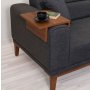 Atelier del Sofa Sofa i fotelja Liones 1053 Anthracite - slika 2