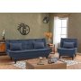 Atelier del Sofa Sofa i fotelja Santo S 1048 Navy Blue - slika 1