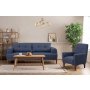 Atelier del Sofa Sofa i fotelja Balera Dark Blue - slika 2