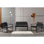 Atelier del Sofa Sofa i dve fotelje Oslo Fume - slika 1