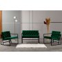 Atelier del Sofa Sofa i dve fotelje Oslo Green - slika 1