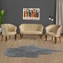 Atelier del Sofa Sofa i fotelja Daisy Walnut Wooden Light Brown - slika 1